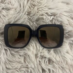Longchamp Navy Square Sunglasses